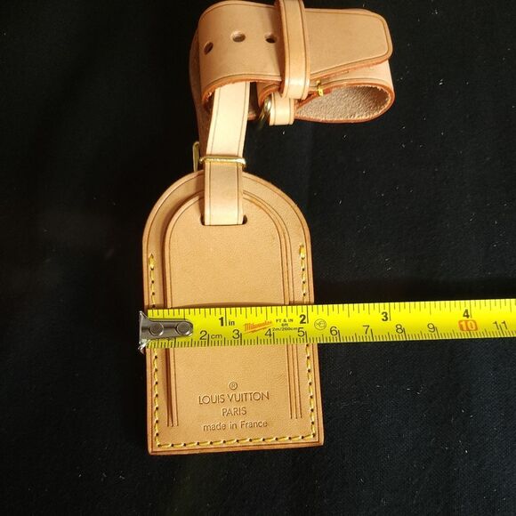 Authentic Louis Vuitton Luggage Tag & Poignant - NEW - Picture 15 of 16